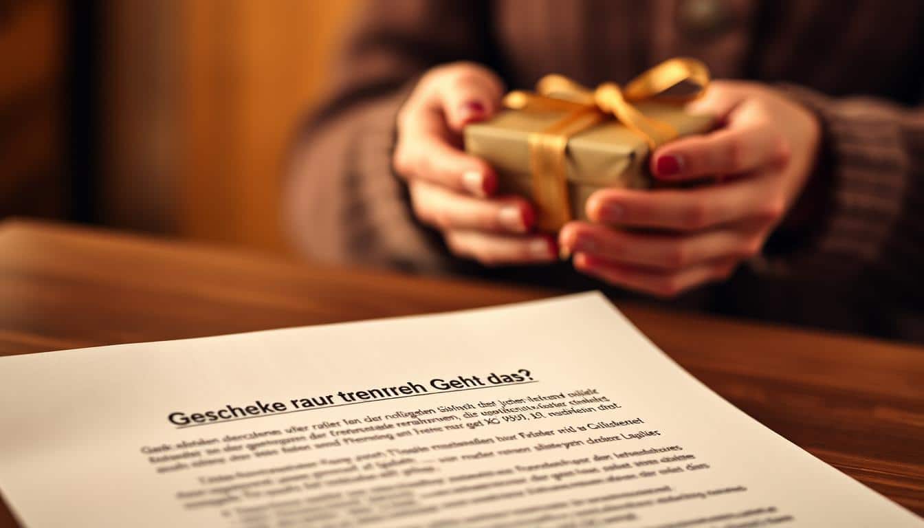 kann man geschenke zurückfordern nach trennung