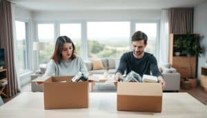trennung gemeinsame wohnung wie verhalten