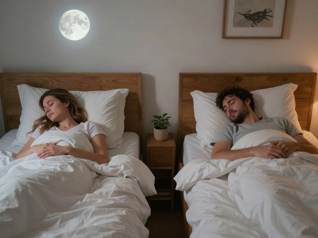 getrennte Schlafzimmer Beziehung