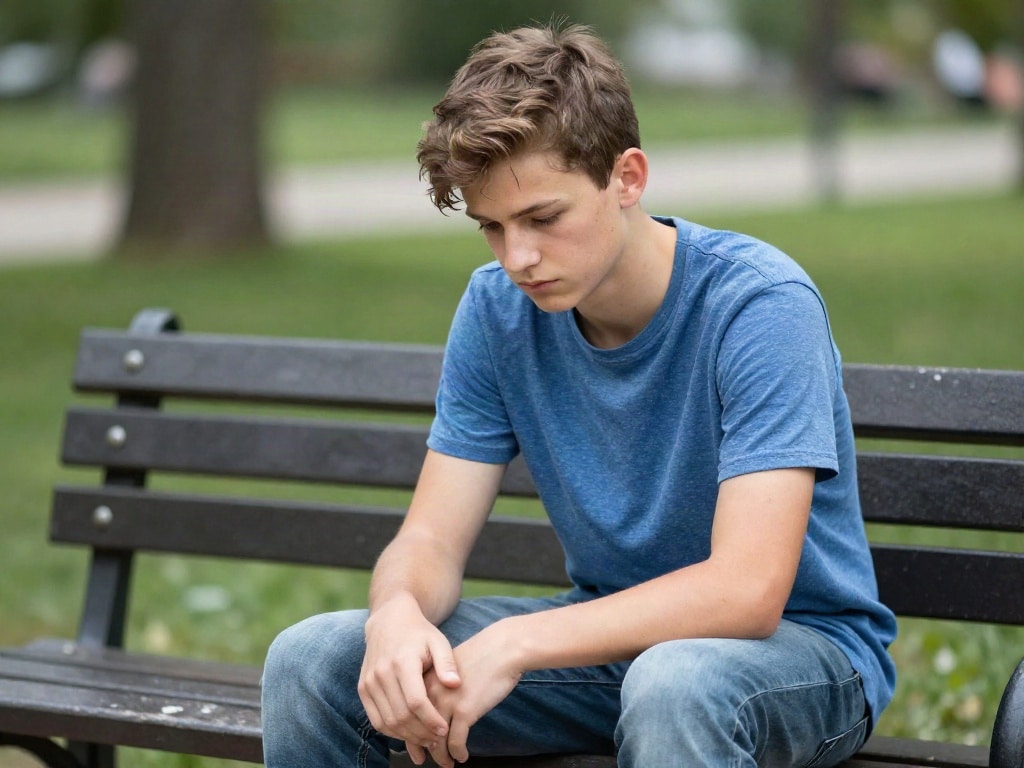 Liebeskummer Teenager