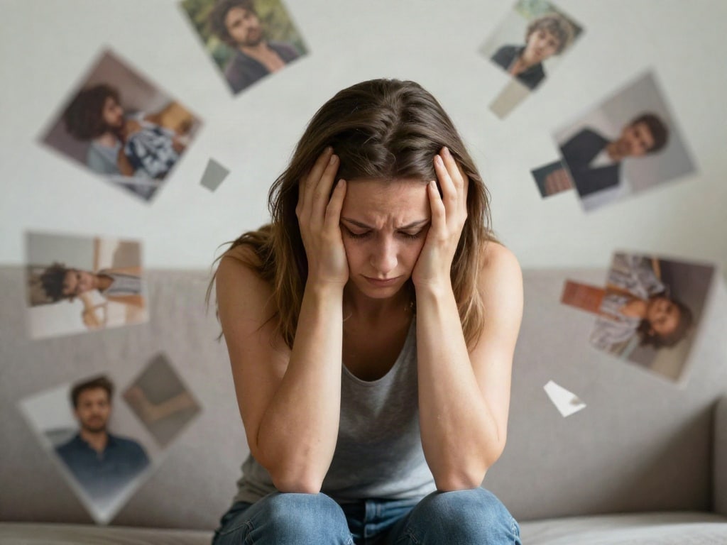 ständig an Ex denken